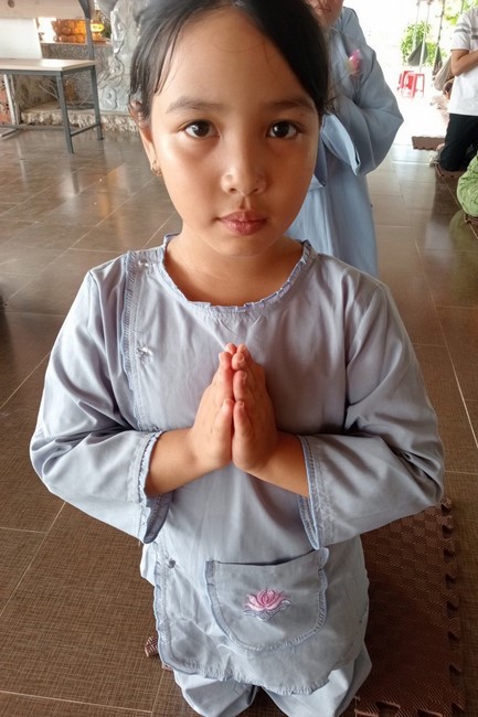 The Ullambana Great Ceremony at Truong Phap pagoda, Hau Giang