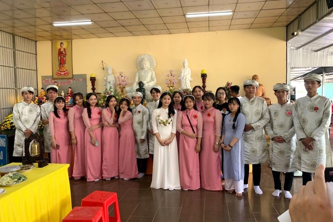 The Ullambana Great Ceremony at Truong Phap pagoda, Hau Giang