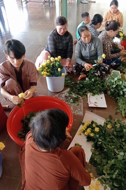 The Ullambana Great Ceremony at Truong Phap pagoda, Hau Giang
