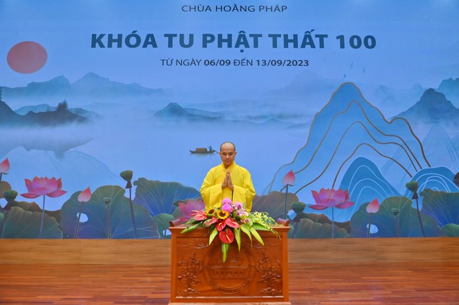 Opening the 100th Seven - Day Retreat