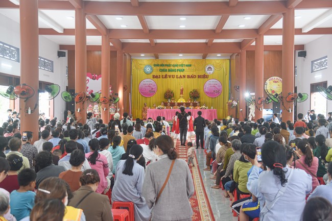 The Ullambana Great Ceremony 2023 at Dang Phap pagoda, Binh Phuoc