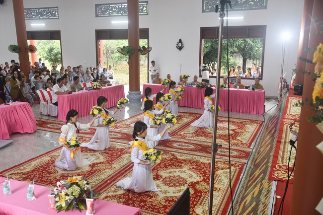 The Ullambana Great Ceremony 2023 at Dang Phap pagoda, Binh Phuoc