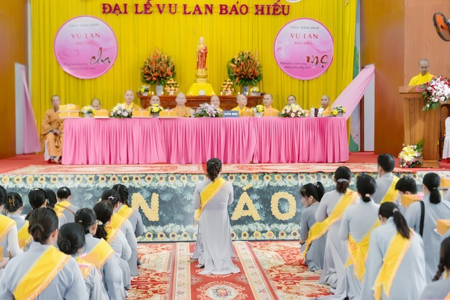 The Ullambana Great Ceremony 2023 at Dang Phap pagoda, Binh Phuoc