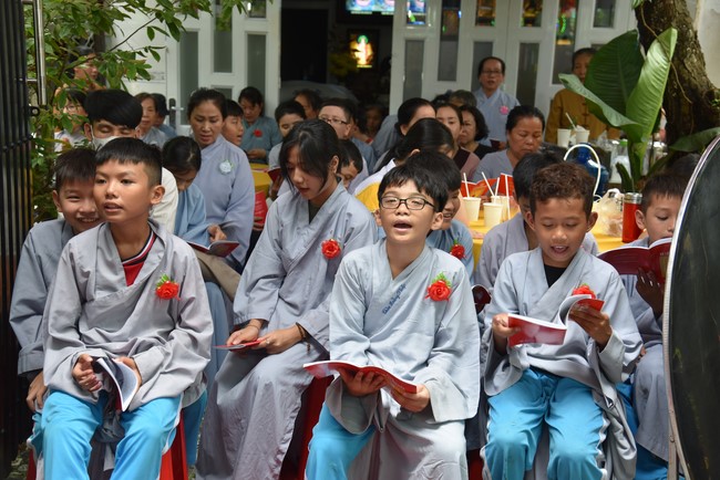 The Great Ullambana Ceremony 2023 at Minh Chat ashram, Can Tho