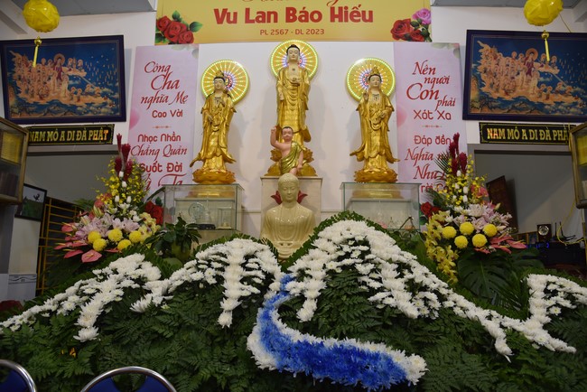 The Great Ullambana Ceremony 2023 at Minh Chat ashram, Can Tho