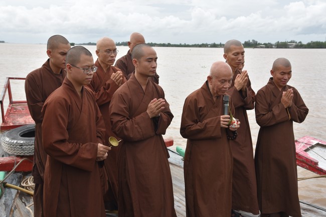 The Great Ullambana Ceremony 2023 at Minh Chat ashram, Can Tho