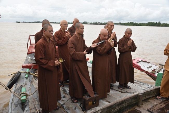 The Great Ullambana Ceremony 2023 at Minh Chat ashram, Can Tho