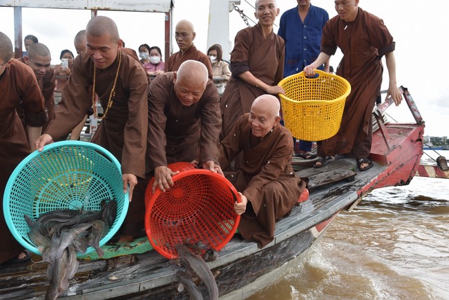 The Great Ullambana Ceremony 2023 at Minh Chat ashram, Can Tho