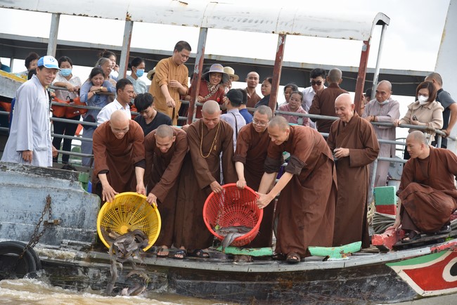 The Great Ullambana Ceremony 2023 at Minh Chat ashram, Can Tho