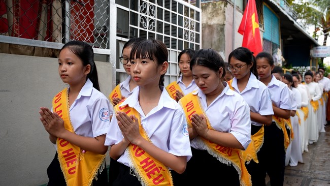 The Great Ullambana Ceremony 2023 at Minh Chat ashram, Can Tho