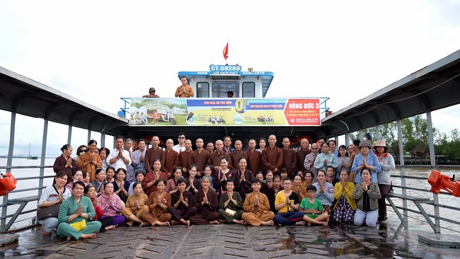 The Great Ullambana Ceremony 2023 at Minh Chat ashram, Can Tho