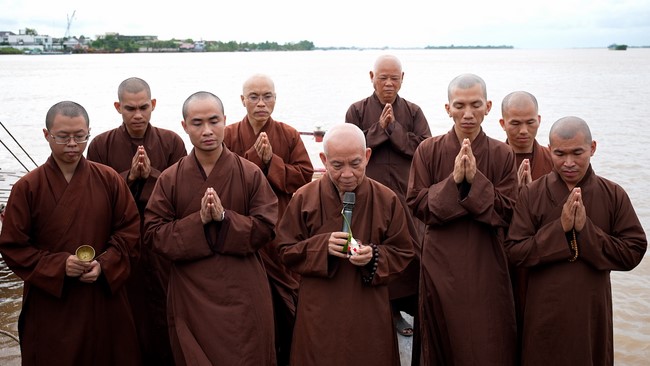 The Great Ullambana Ceremony 2023 at Minh Chat ashram, Can Tho