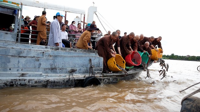 The Great Ullambana Ceremony 2023 at Minh Chat ashram, Can Tho