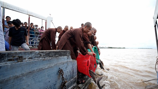 The Great Ullambana Ceremony 2023 at Minh Chat ashram, Can Tho