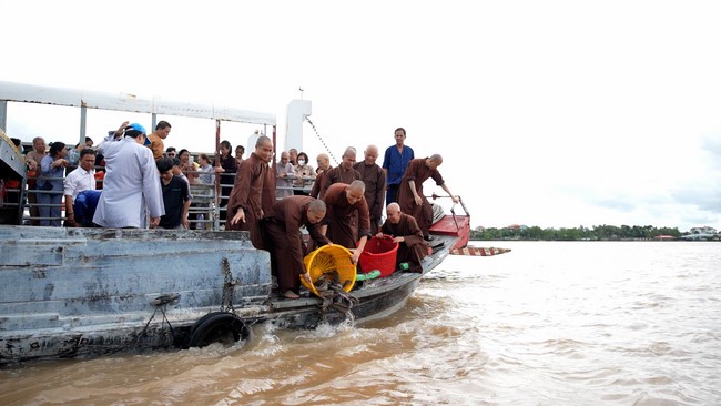 The Great Ullambana Ceremony 2023 at Minh Chat ashram, Can Tho