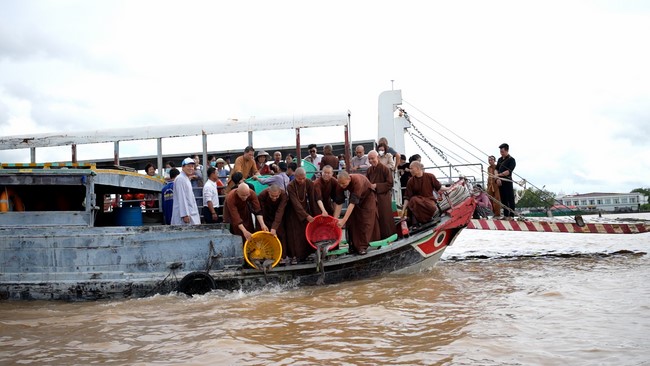 The Great Ullambana Ceremony 2023 at Minh Chat ashram, Can Tho