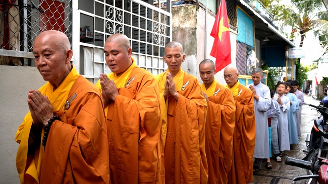 The Great Ullambana Ceremony 2023 at Minh Chat ashram, Can Tho