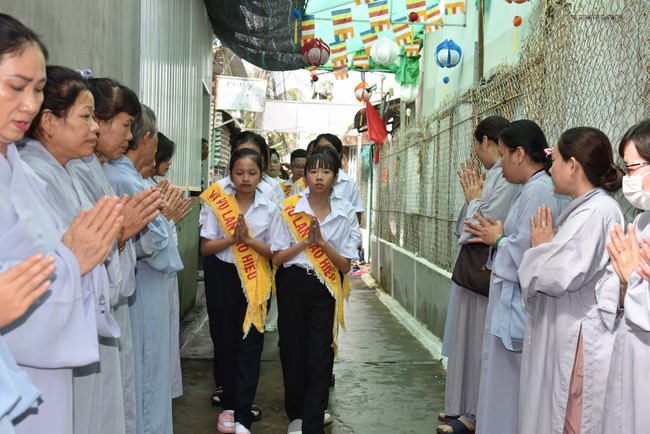 The Great Ullambana Ceremony 2023 at Minh Chat ashram, Can Tho