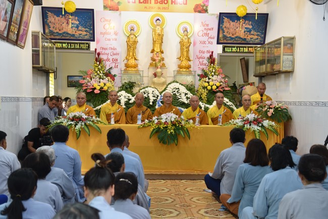 The Great Ullambana Ceremony 2023 at Minh Chat ashram, Can Tho