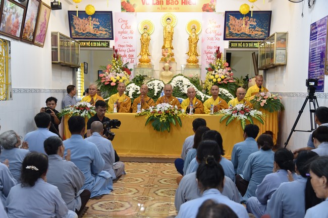 The Great Ullambana Ceremony 2023 at Minh Chat ashram, Can Tho