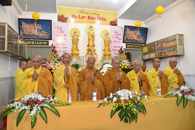 The Great Ullambana Ceremony 2023 at Minh Chat ashram, Can Tho