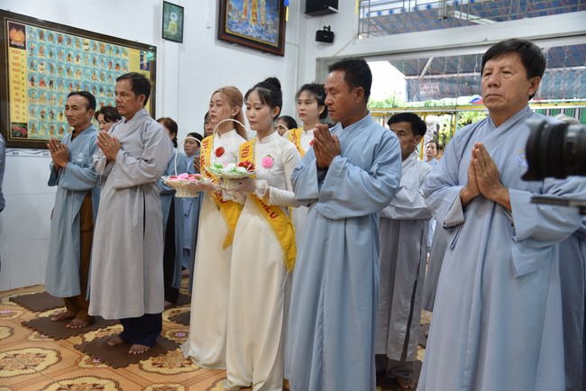 The Great Ullambana Ceremony 2023 at Minh Chat ashram, Can Tho