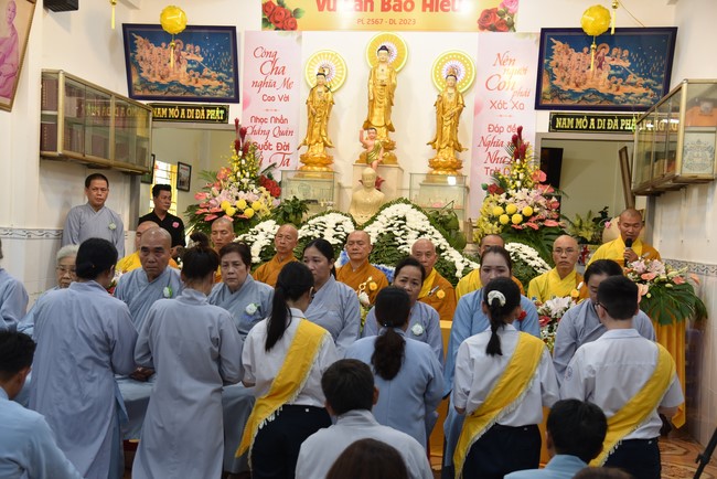 The Great Ullambana Ceremony 2023 at Minh Chat ashram, Can Tho