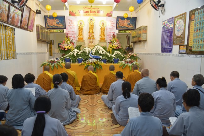 The Great Ullambana Ceremony 2023 at Minh Chat ashram, Can Tho