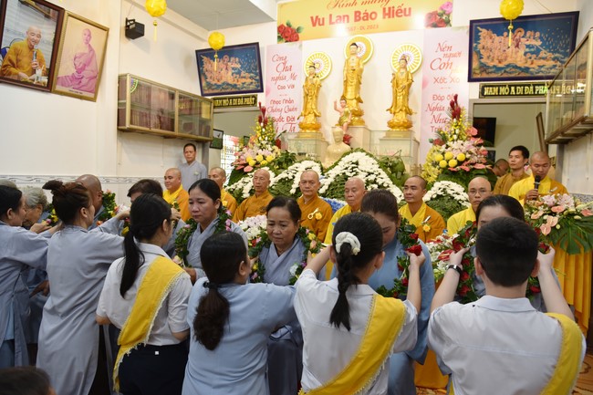 The Great Ullambana Ceremony 2023 at Minh Chat ashram, Can Tho