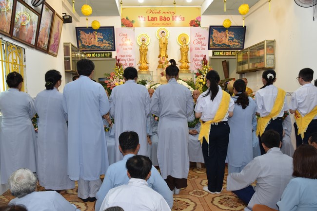 The Great Ullambana Ceremony 2023 at Minh Chat ashram, Can Tho