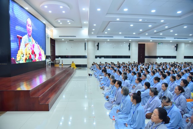 Dharma Talk Overcoming Demonic obstacles in the 100th Seven-Day Retreat