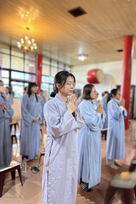 Candle Lighting Ritual to commemorate Amitabha’s Buddha at Ling Yin Temple in Taiwan