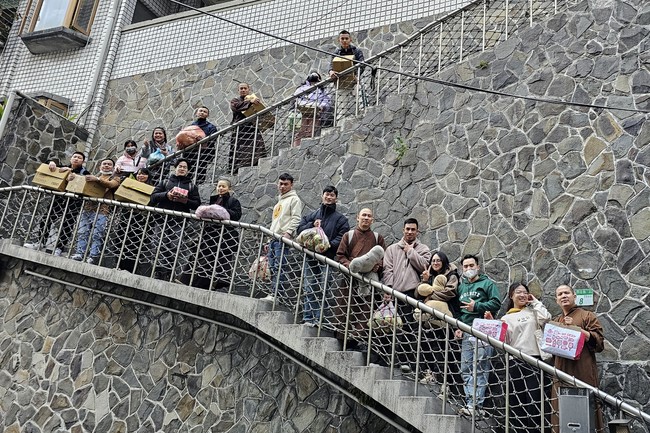 Candle Lighting Ritual to commemorate Amitabha’s Buddha at Ling Yin Temple in Taiwan