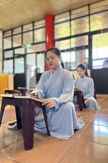 Candle Lighting Ritual to commemorate Amitabha’s Buddha at Ling Yin Temple in Taiwan