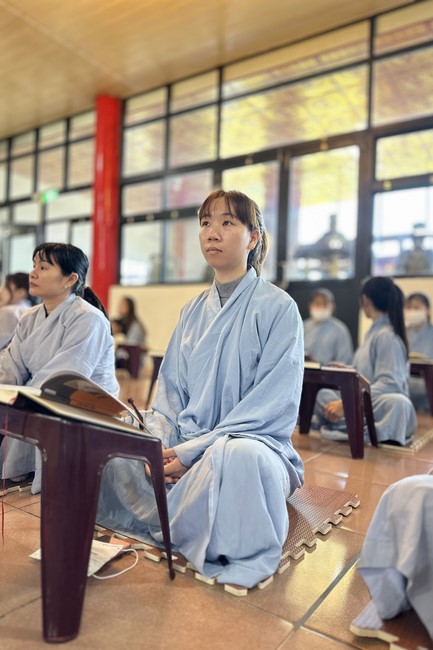 Candle Lighting Ritual to commemorate Amitabha’s Buddha at Ling Yin Temple in Taiwan