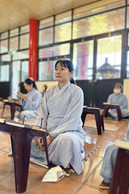 Candle Lighting Ritual to commemorate Amitabha’s Buddha at Ling Yin Temple in Taiwan