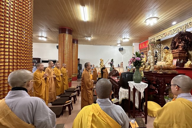 Candle Lighting Ritual to commemorate Amitabha’s Buddha at Ling Yin Temple in Taiwan