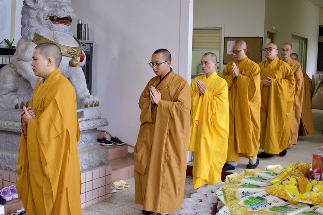 Candle Lighting Ritual to commemorate Amitabha’s Buddha at Ling Yin Temple in Taiwan