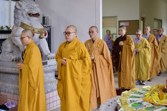 Candle Lighting Ritual to commemorate Amitabha’s Buddha at Ling Yin Temple in Taiwan