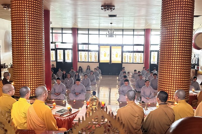 Candle Lighting Ritual to commemorate Amitabha’s Buddha at Ling Yin Temple in Taiwan