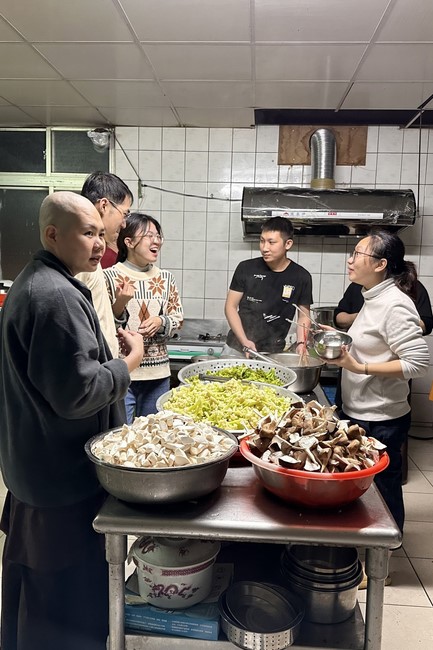 Candle Lighting Ritual to commemorate Amitabha’s Buddha at Ling Yin Temple in Taiwan