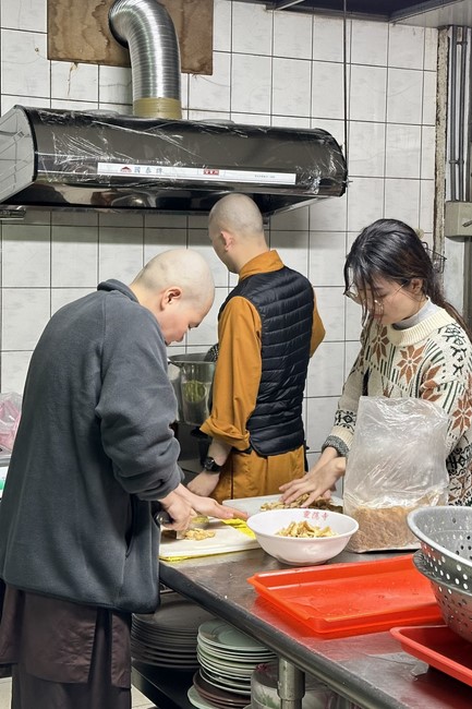 Candle Lighting Ritual to commemorate Amitabha’s Buddha at Ling Yin Temple in Taiwan