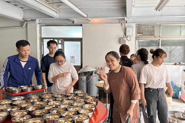 Candle Lighting Ritual to commemorate Amitabha’s Buddha at Ling Yin Temple in Taiwan