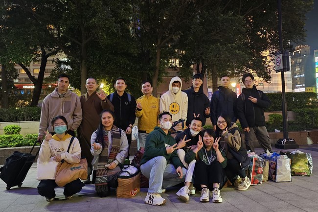 Candle Lighting Ritual to commemorate Amitabha’s Buddha at Ling Yin Temple in Taiwan