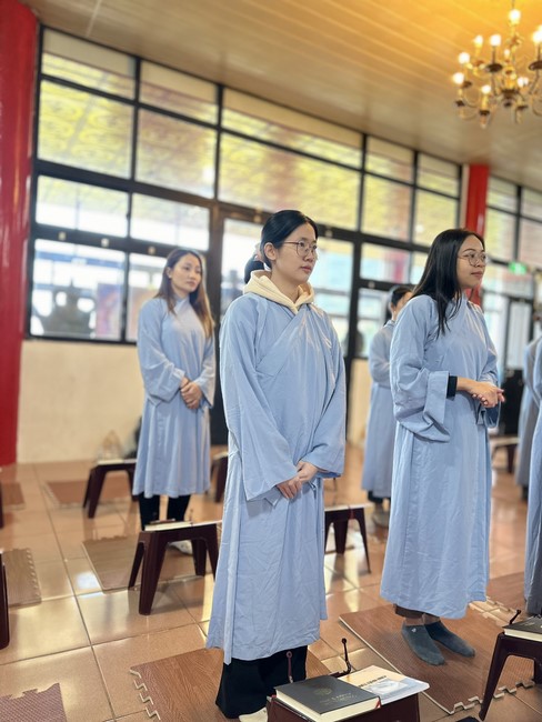 Candle Lighting Ritual to commemorate Amitabha’s Buddha at Ling Yin Temple in Taiwan
