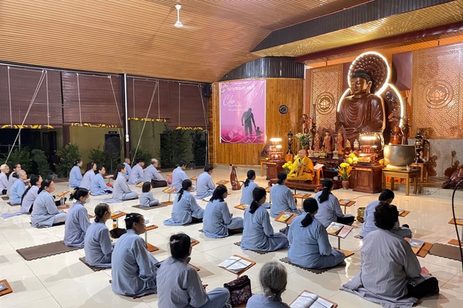 Repentant ceremony at Suoi Phap Pagoda