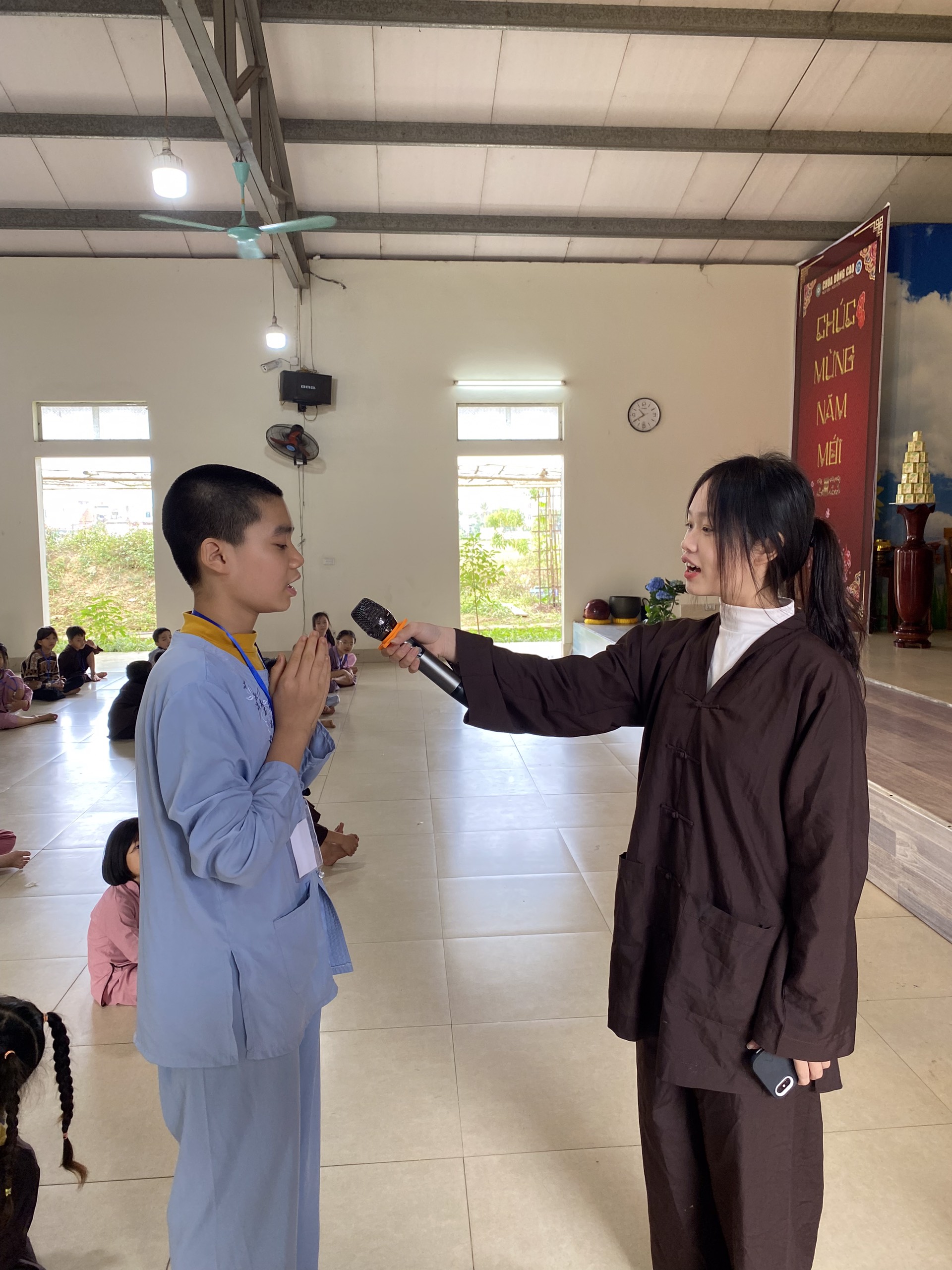 The 14th Lotus seed Sowing Retreat at Dong Cao Pagoda, Thanh Hoa