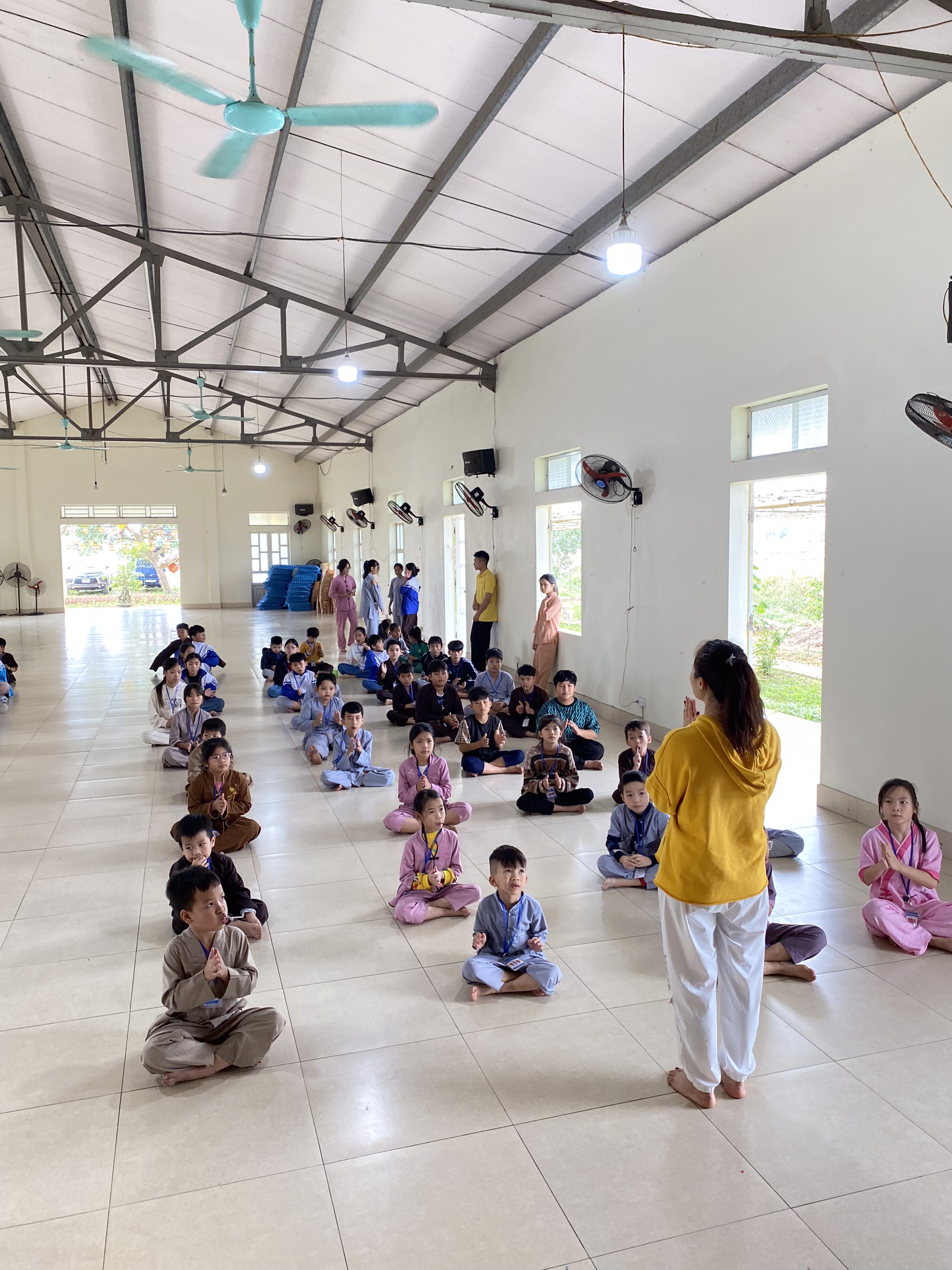The 14th Lotus seed Sowing Retreat at Dong Cao Pagoda, Thanh Hoa