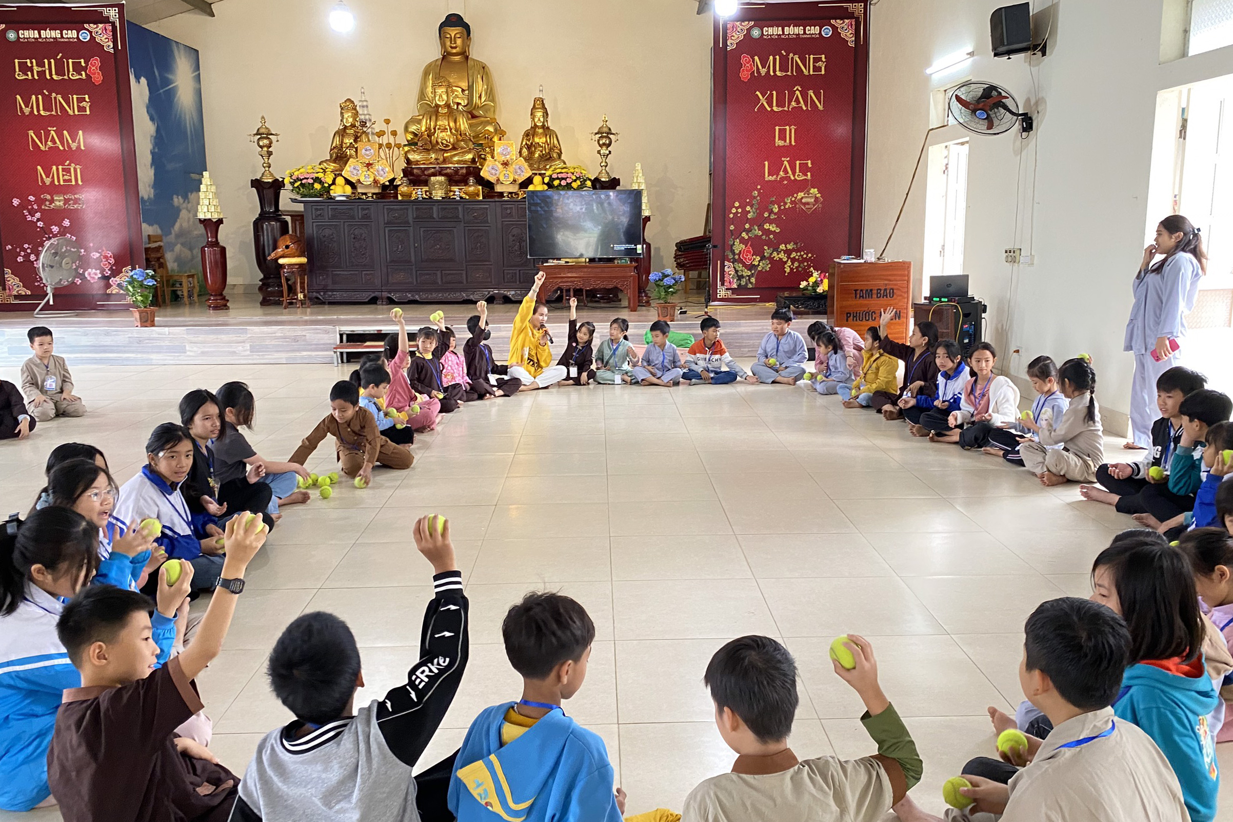 The 14th Lotus seed Sowing Retreat at Dong Cao Pagoda, Thanh Hoa