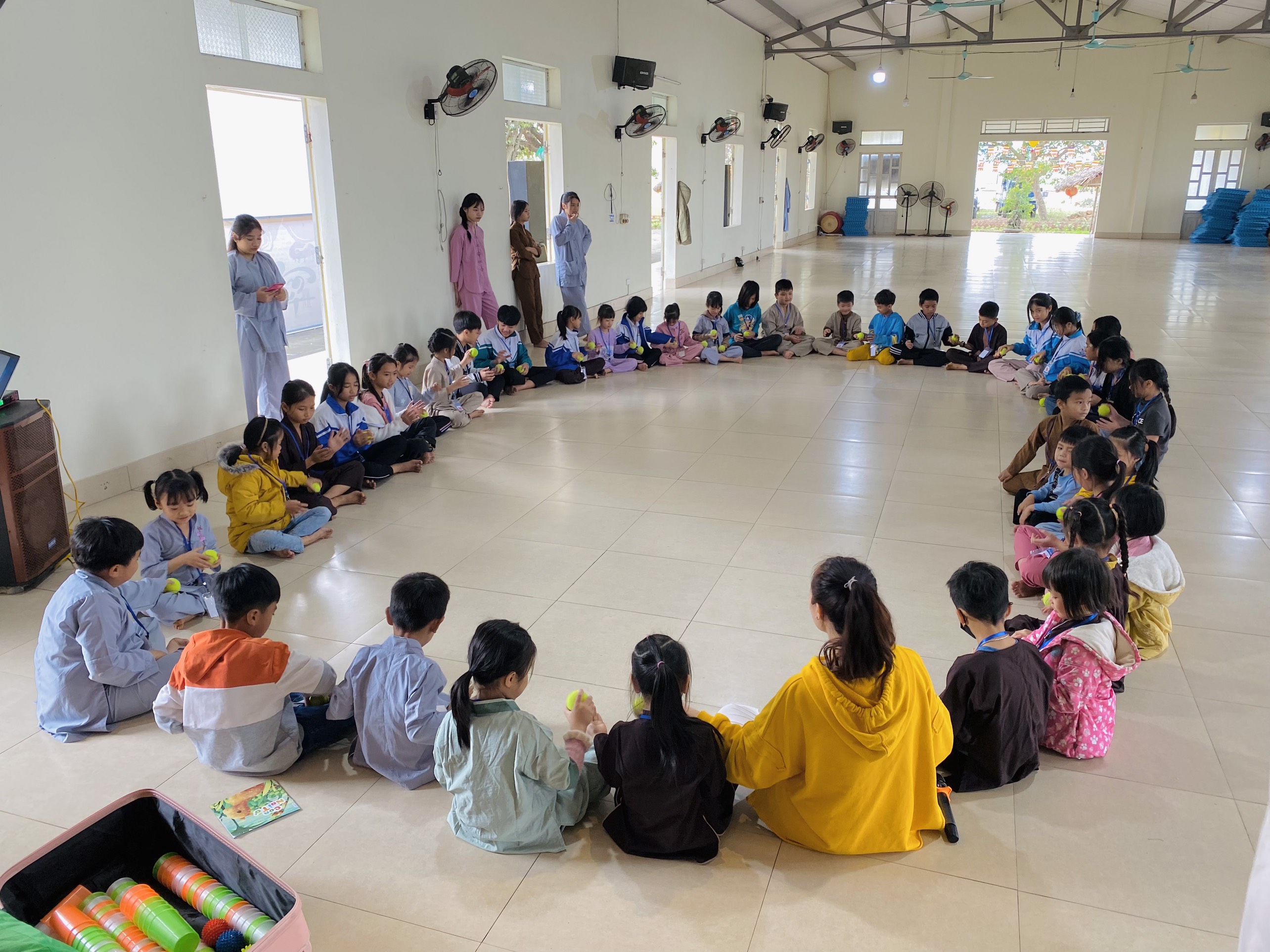 The 14th Lotus seed Sowing Retreat at Dong Cao Pagoda, Thanh Hoa